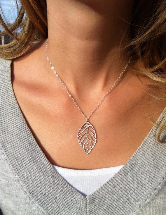 Leaf Pendants Casual chain