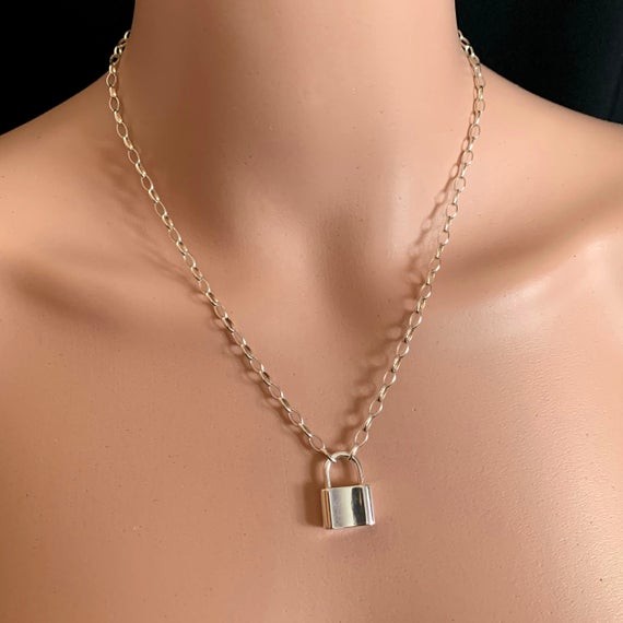 lock Pendants Casual chain