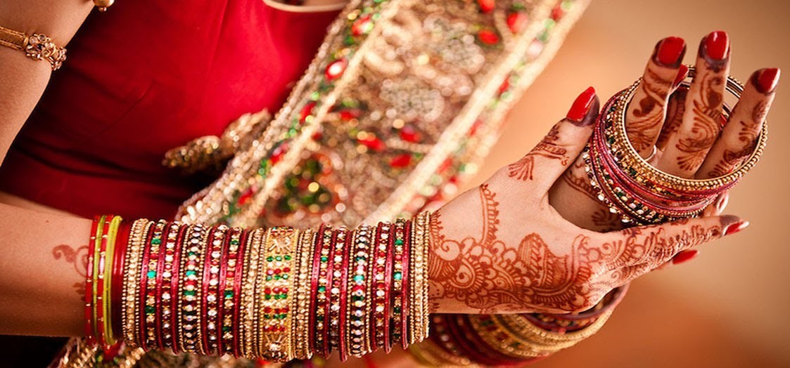 traditional red bangle